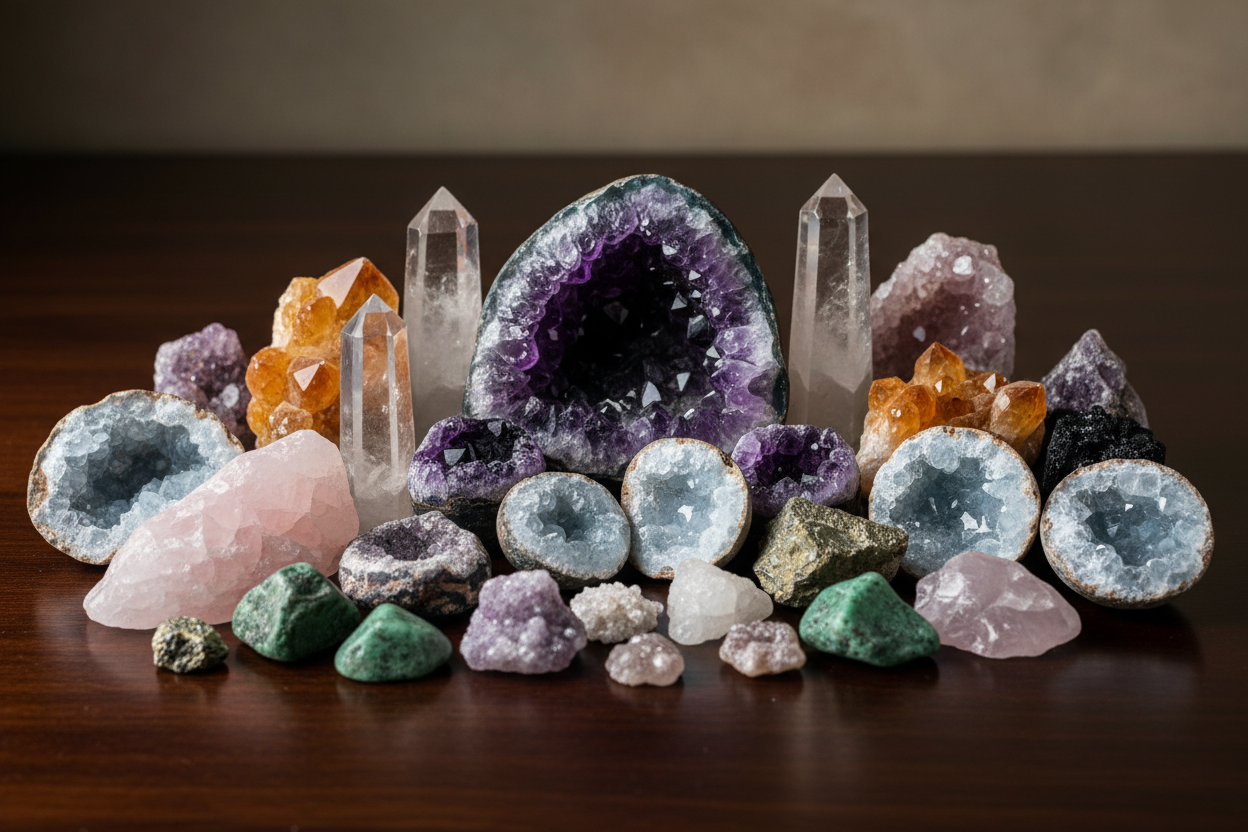 Geodes & Natural Crystals