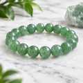 10mm Green Aventurine Bead Bracelet