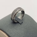Stainless Steel Vintage Celtic knot Viking Rune Ring