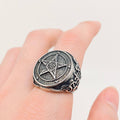 Pentagram Stainless Steel Ring