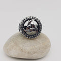 Viking Rune Stainless Steel Skaldenmet Ring