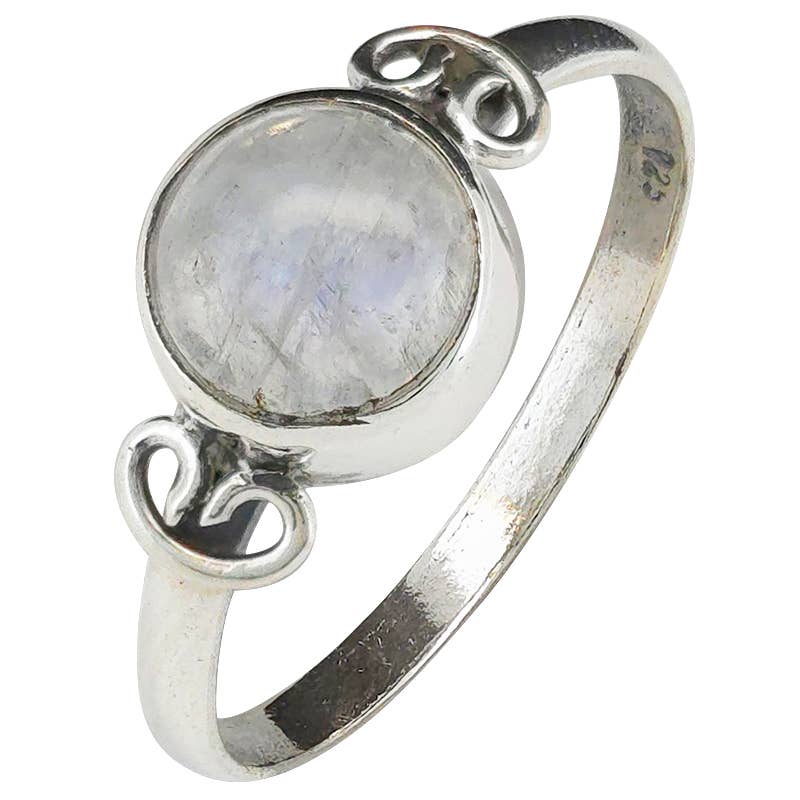 Moonstone Sterling Silver Ring