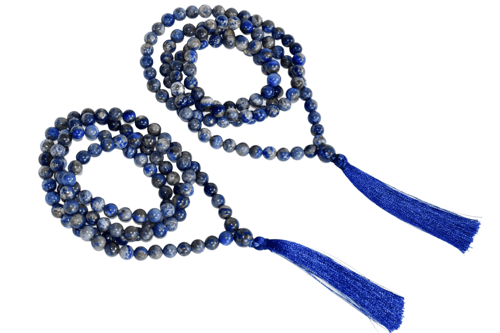Lapis Lazuli Gemstone Mala | 108 Prayer Beads Jap Mala