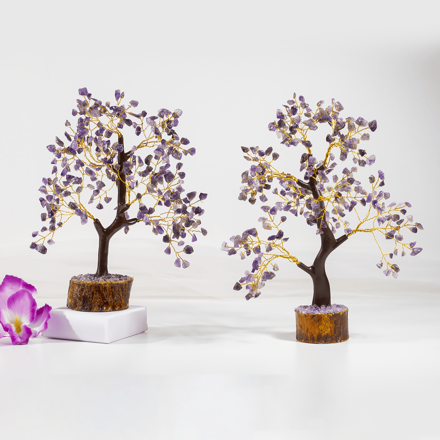 Amethyst 300 Chips Gemstone Tree | Crystal Tree Of Life