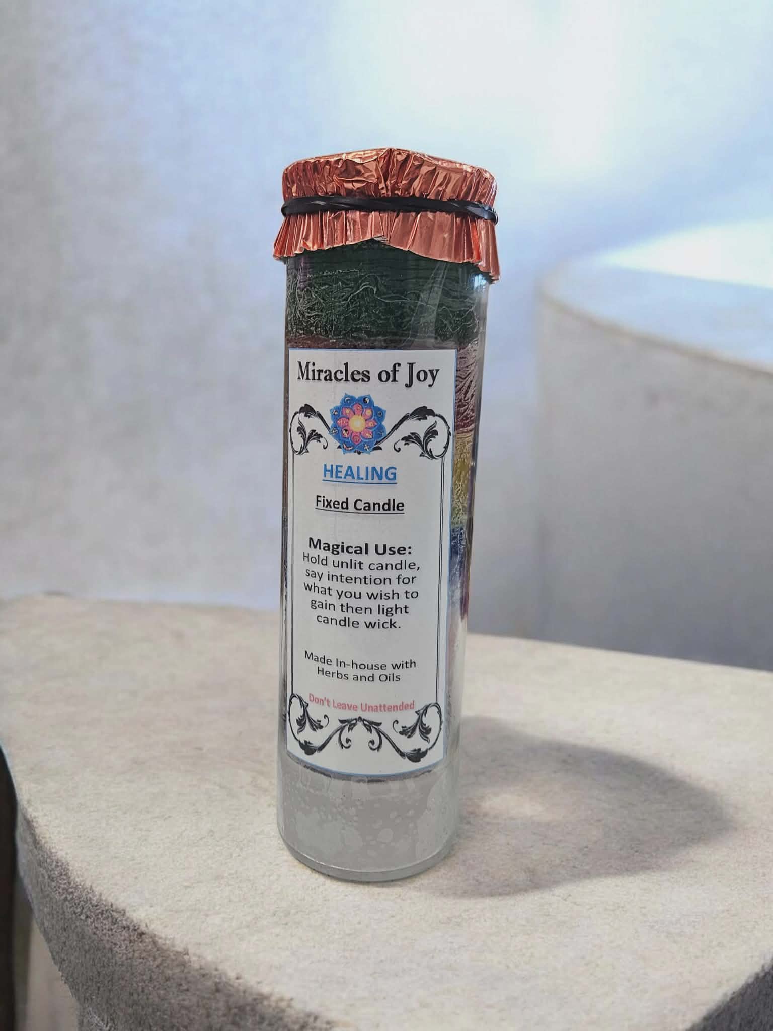 MOJ Fixed Protection Candle
