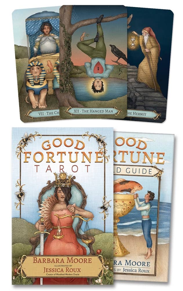 Good Fortune Tarot Deck Illustrated by Jessica Roux