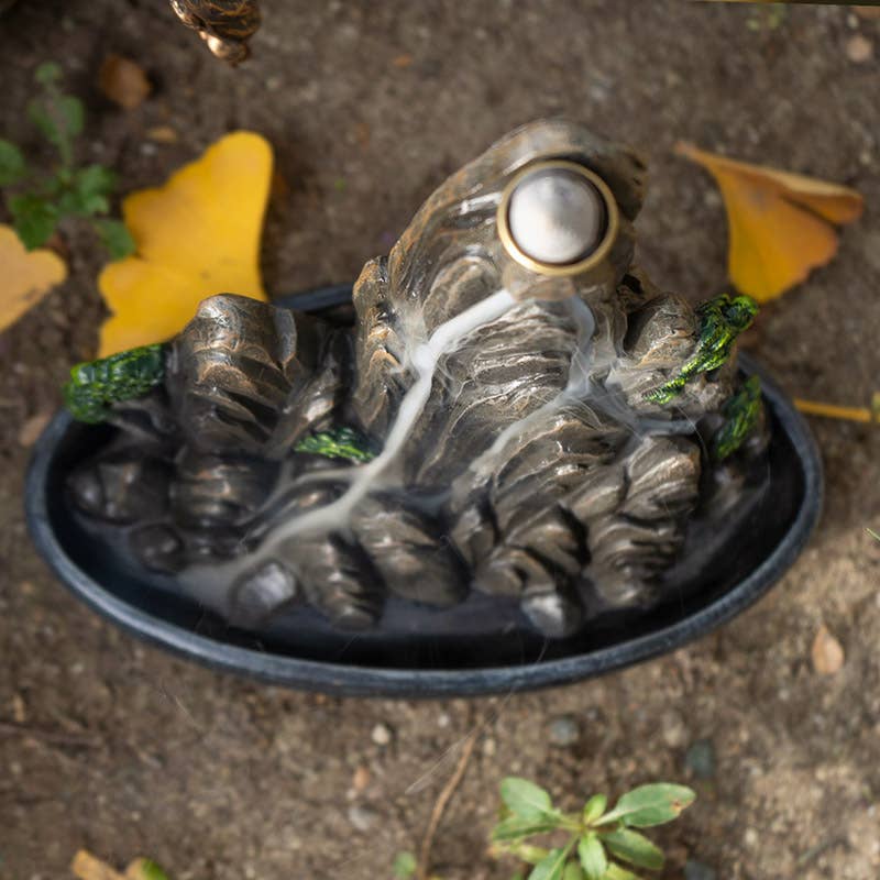 Mountain Scene Backflow Incense Burner