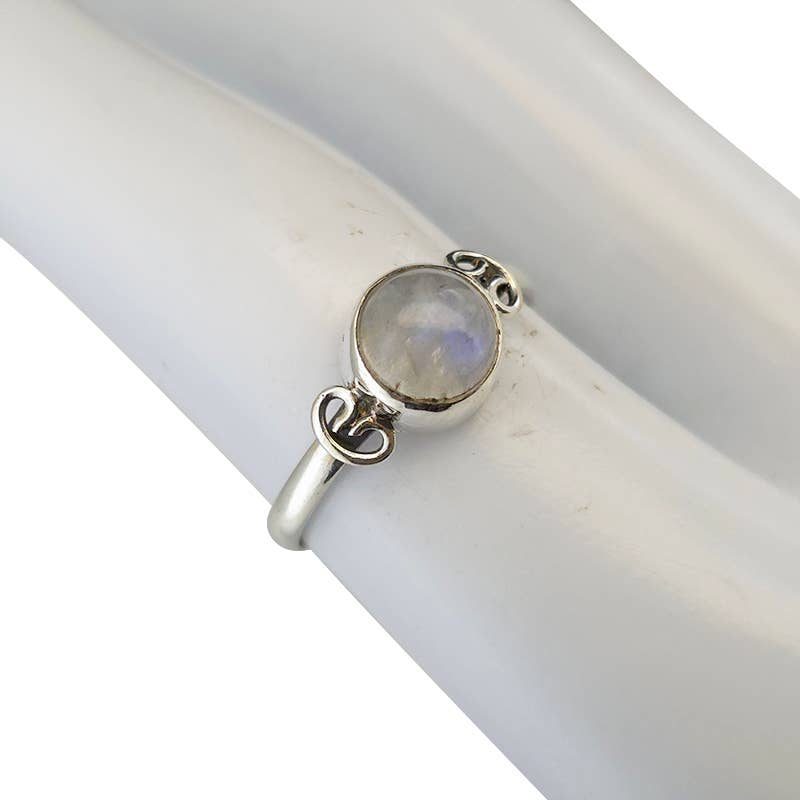 Moonstone Sterling Silver Ring