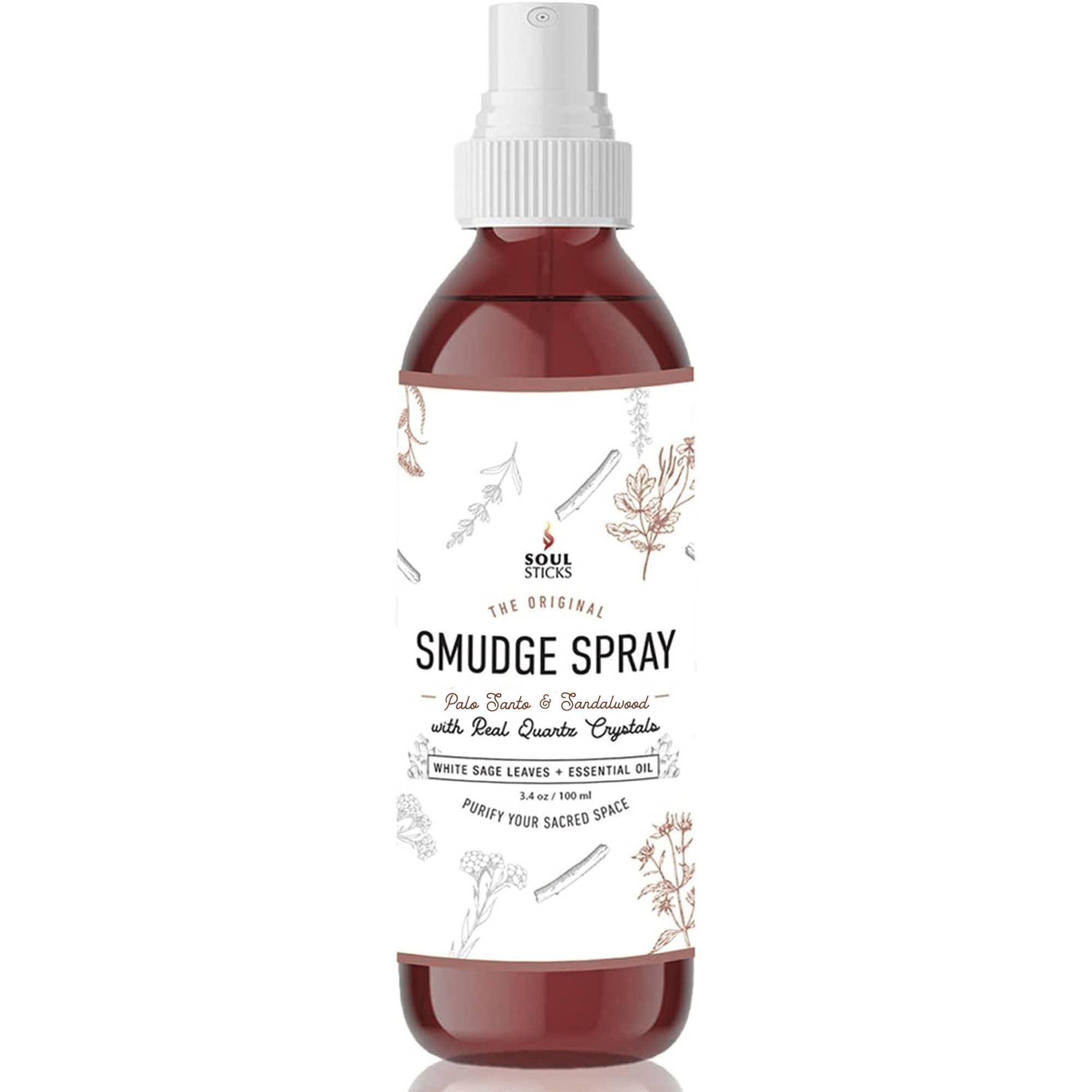 Smudge Spray - Palo Santo & Sandalwood (3.5 oz)