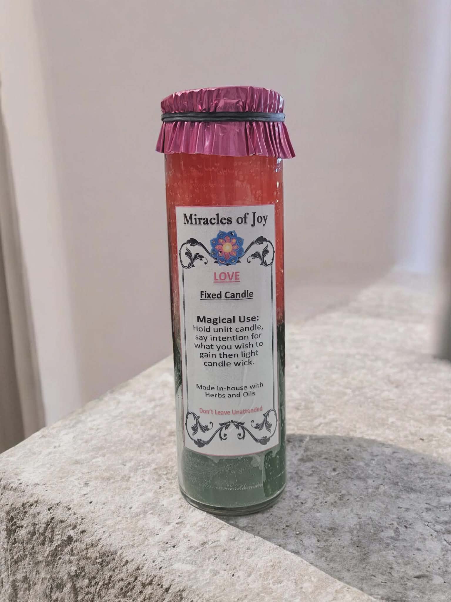 MOJ Fixed Love Candles