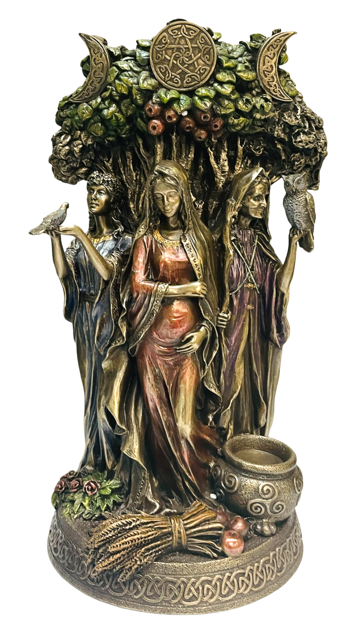 Celtic Triple Goddess- Maiden Mother Crone