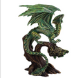 Tree Dragon Statue
