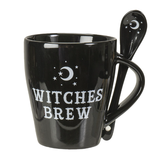 Witches Brew Mug & Spoon Set