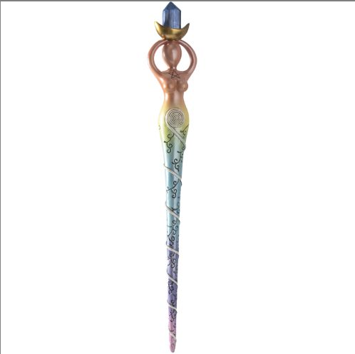 Spiral Goddess Wand