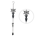 Spiral Goddess Hanging Decoration with Crystal Ornament