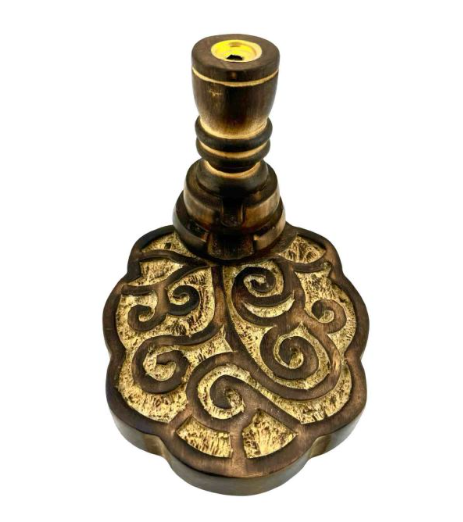 Wood Incense Backflow Cone Burner
