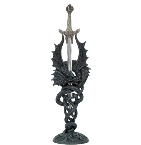 Spiral Dragon Letter Opener