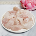 Raw Rose Quartz Chunks