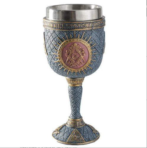 Masonic Goblet Chalice Cup