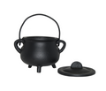 4.5" Plain Cast Iron Pot Belly Cauldron