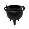 3" Cast Iron Cauldron Plain
