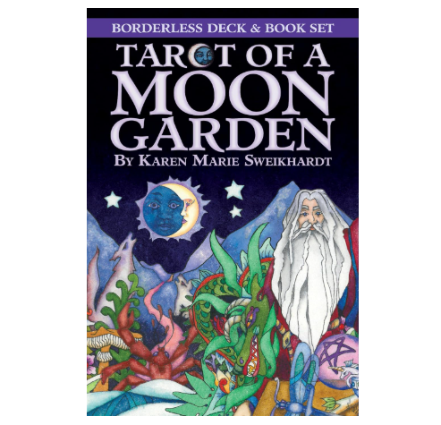 Tarot of a Moon Garden Borderless Deck and Book Set