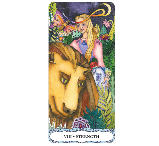 Tarot of a Moon Garden Borderless Deck and Book Set