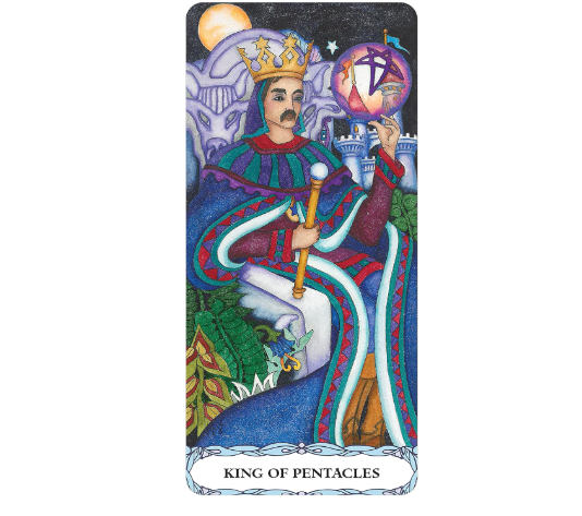 Tarot of a Moon Garden Borderless Deck and Book Set
