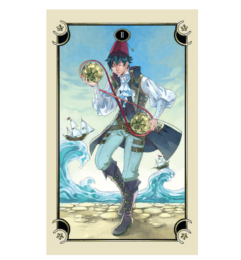 Mystical Manga Mini Tarot deck