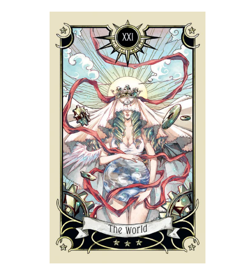 Mystical Manga Mini Tarot deck