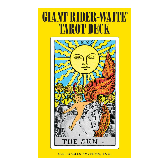 Giant Rider-Waite Tarot Deck