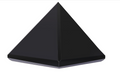 Obsidian Pyramid 1" (small)