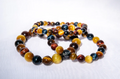 Triple Tiger's Eye Bead Bracelet