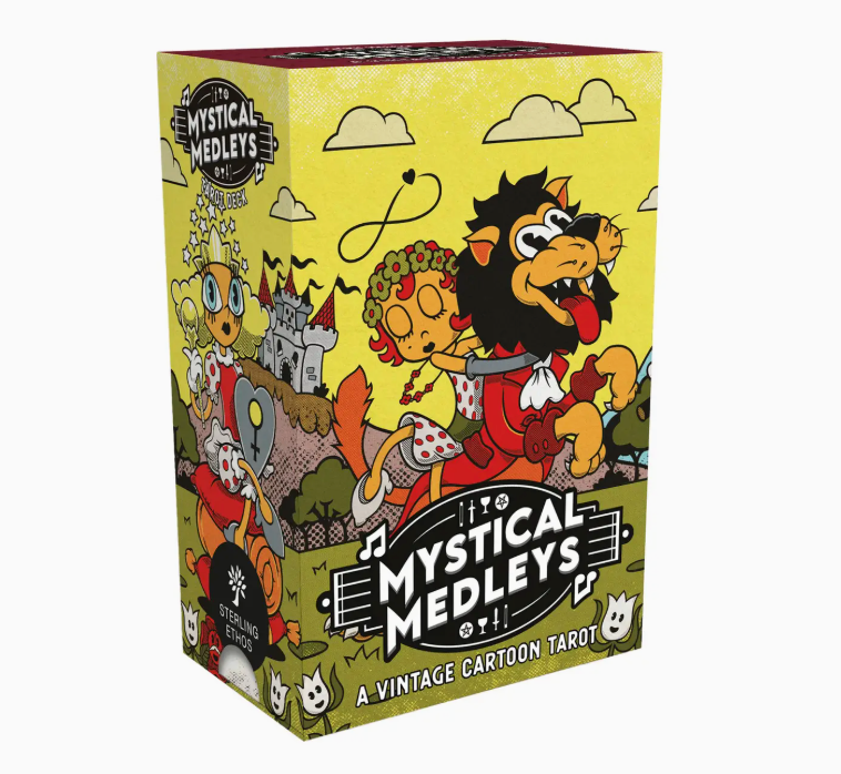 Mystical Medleys:  A Vintage Cartoon Tarot