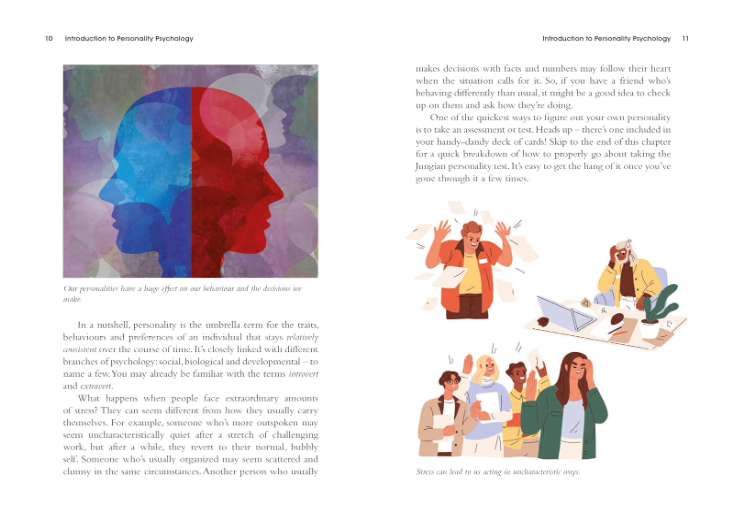The Carl Jung Psychology Test: Explore Your Inner Psychology: With 52 cards & 128-page book (Sirius Leisure Kits)