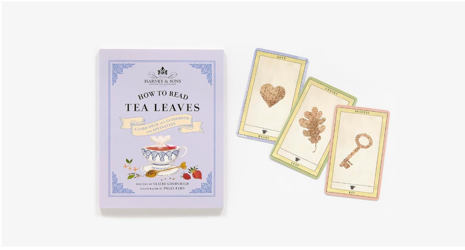 Harney & Sons How to Read Tea Leaves: A Card Deck and Guidebook for Divination