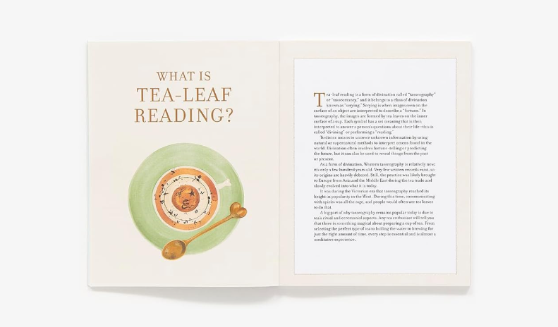 Harney & Sons How to Read Tea Leaves: A Card Deck and Guidebook for Divination