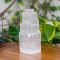 Selenite Skyscraper Points Mini (2.5")