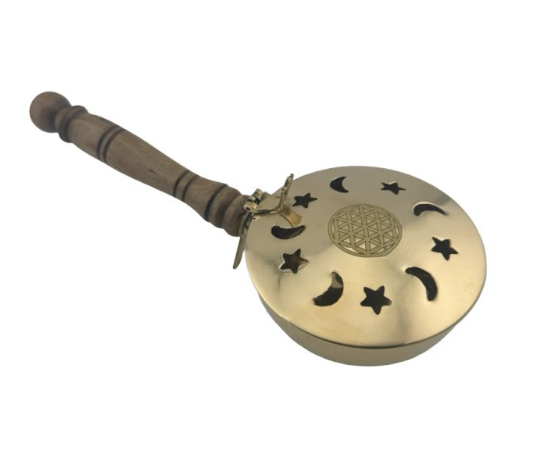 Brass Burner w/ Wood Handle