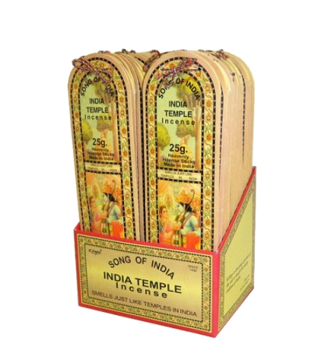 Song of India- India Temple Incense 25g.