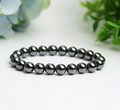 10mm Hematite Bead Bracelet
