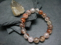 10mm Rutilated Quartz Bead Bracelet
