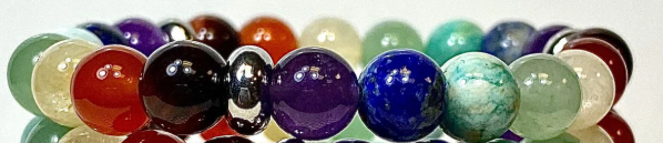 8mm Chakra Crystals Healing Bead Bracelet