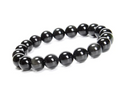 8mm Rainbow Obsidian Bead Bracelet