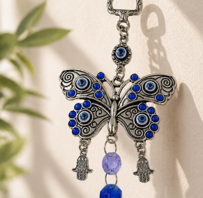 Evil Eye Chakra Butterfly 11.75"