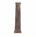 Feather Design Wood Incense Tower