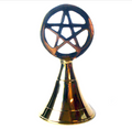 4" Pentagram Brass Bell
