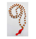 Rudraksha & Quartz Mala