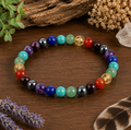 8mm Chakra Crystals Healing Bead Bracelet