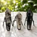 Tourmalinated Quartz Wands